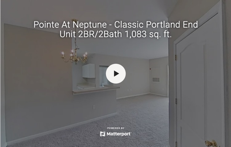 Virtual Tour for Portland - Classic End Unit